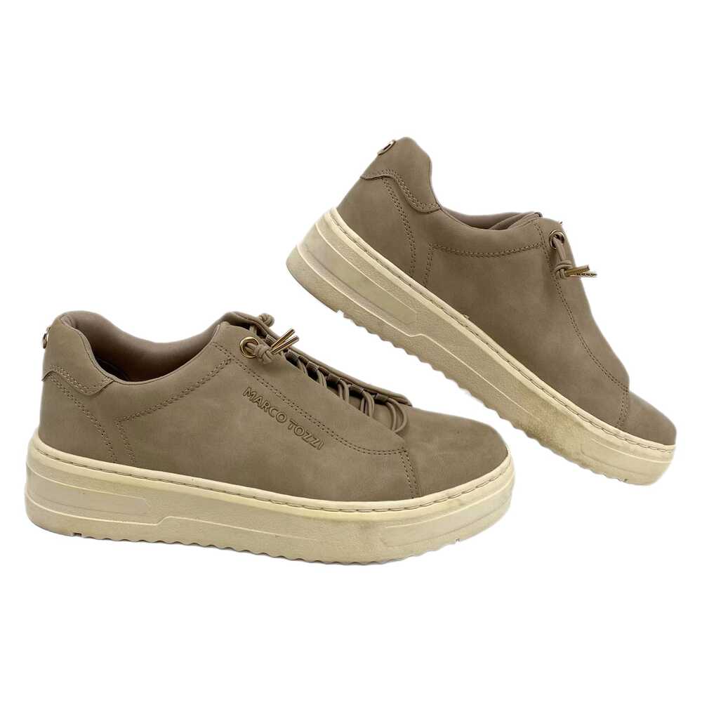 Marco Tozzi Beige Drawstring Sneakers | Womens 38EU